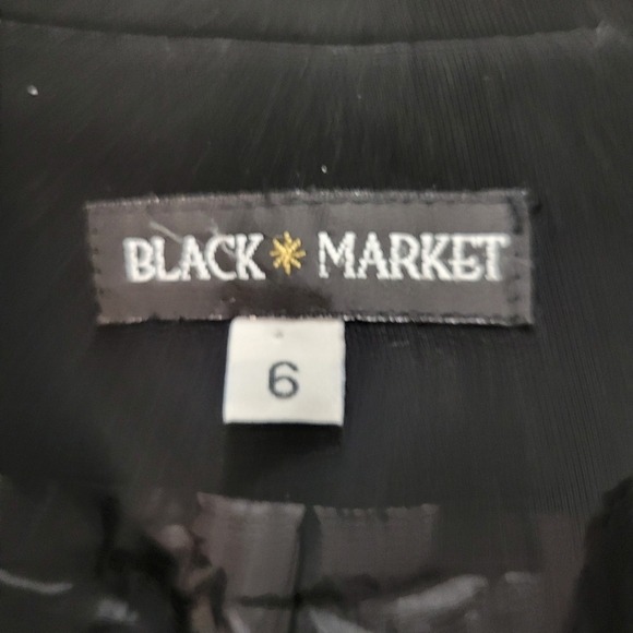Black market  long Blazer preowned size 6 - Picture 3 of 7